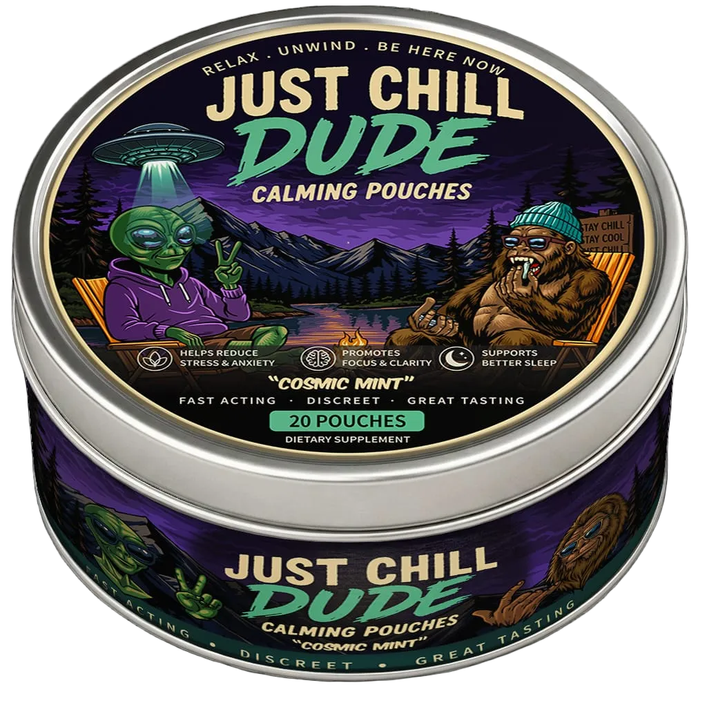 Just Chill Dude - Calming Pouches